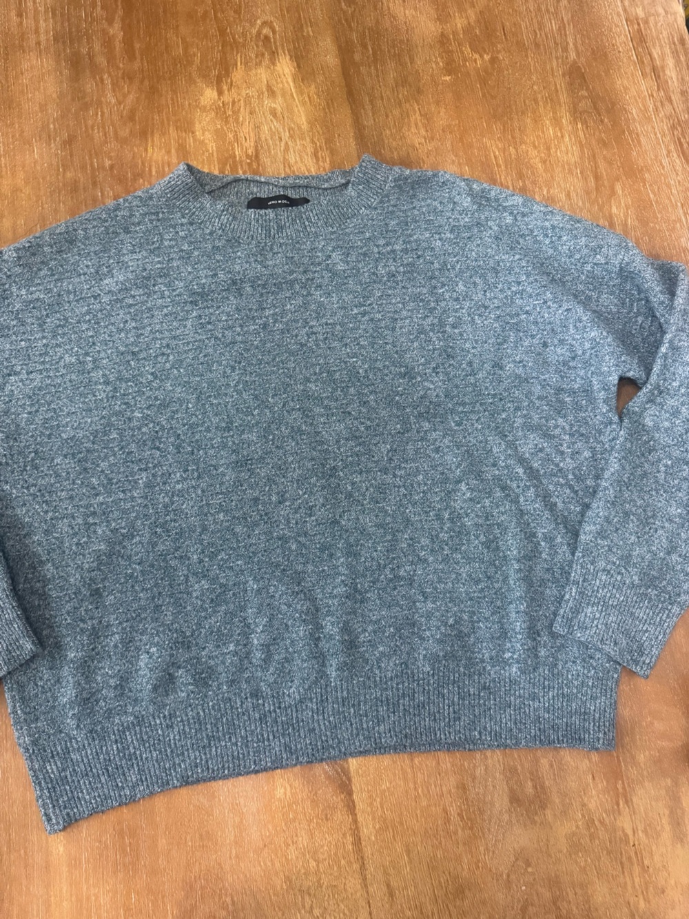 Vero Moda Heather Teal Crewneck Sweater